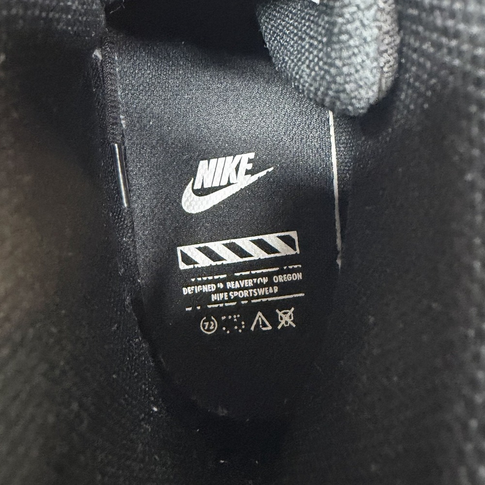 Nike Incursion Sneakers Men Sz 12 Black White Gray Mid Top Basketball 916764-003 - Picture 10 of 11